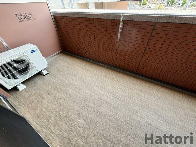 プレジオ三国EUROのバルコニー