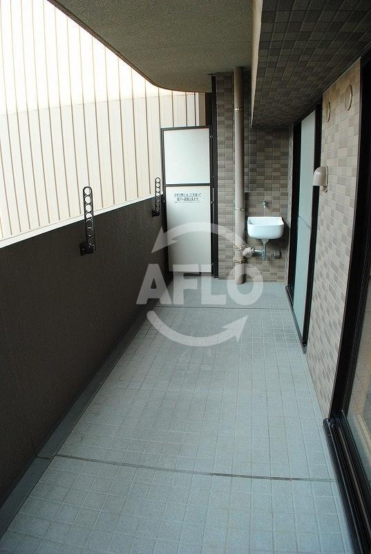 リーガルタワー船場のバルコニー|リーガルタワー船場　バルコニー