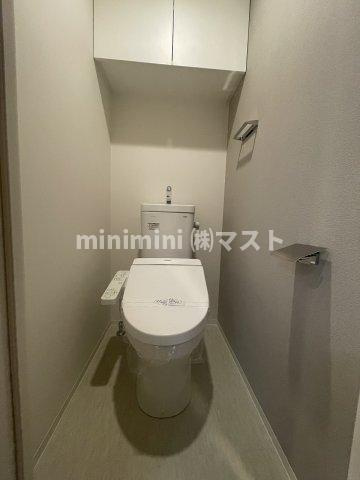 大阪市西区立売堀４丁目の賃貸マンションのトイレ