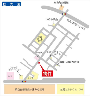 【地図】 | 烏山テナント