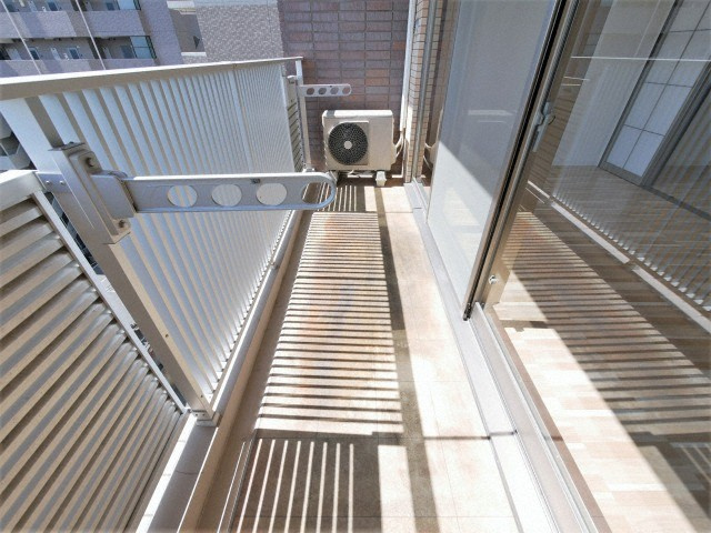 アーバンフラッツ西中島のバルコニー