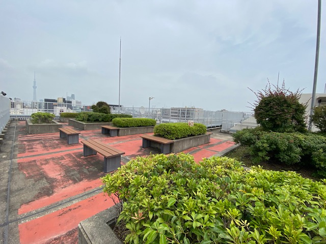 プライムアーバン日本橋横山町のその他共用部分|屋上テラス・ドッグラン