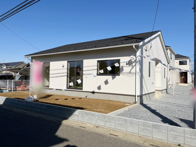 【前面道路含む現地写真】 | 上里町嘉美第4   クレイドルガーデン　新築戸建　全8棟　1号棟