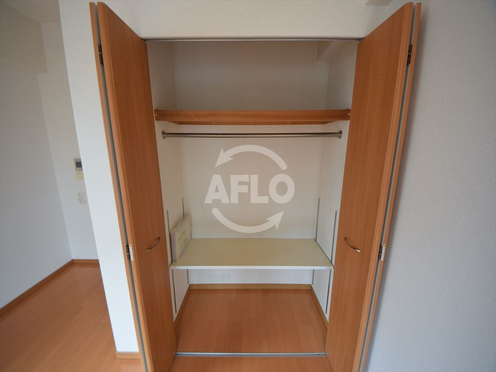 レジュールアッシュ天王寺の収納|レジュールアッシュ天王寺　クロゼット