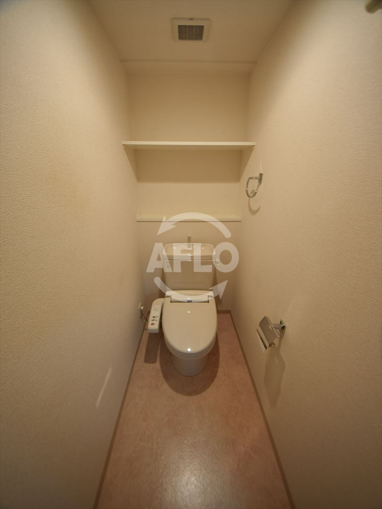 レジュールアッシュ天王寺のトイレ|レジュールアッシュ天王寺　温水洗浄便座