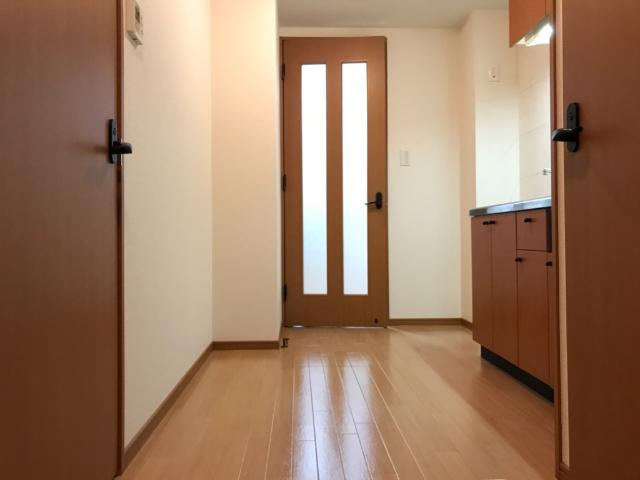 ソレイユ２１の内装|廊下