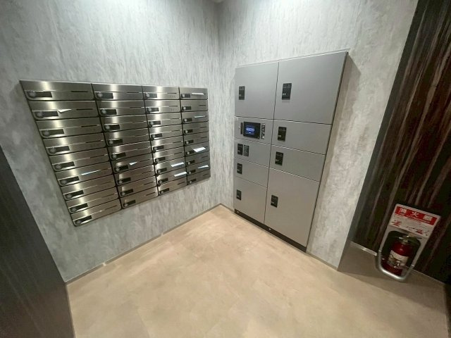 エクセルハイツのエントランス