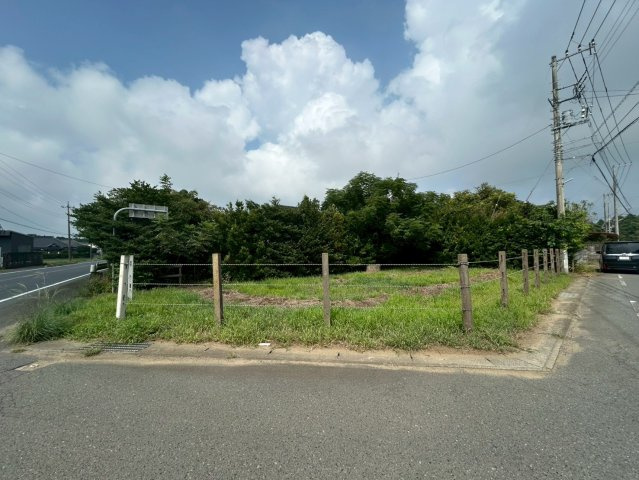 行方市矢幡　売地の外観