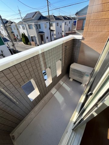 ガラージュ・ド・ルクスみゆきのバルコニー