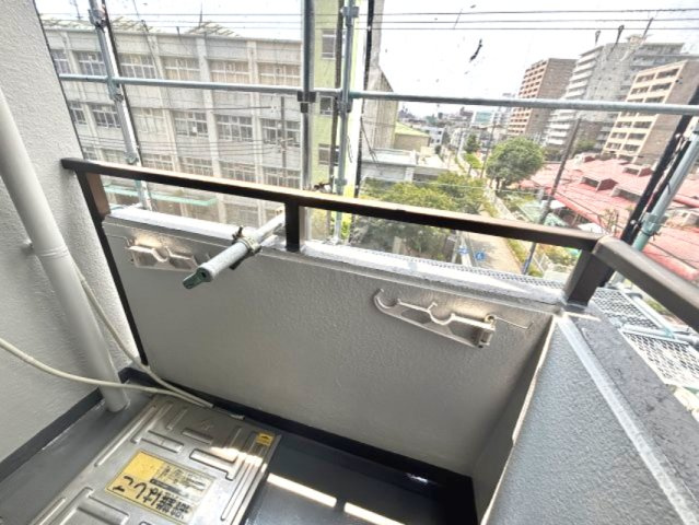 メープル御影中町のバルコニー