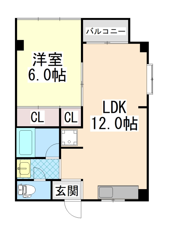 メープル御影中町の間取り
