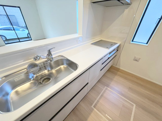 『八王子市新築戸建て』八王子市元八王子町2-839【仲介手数料無料】のキッチン|～仲介手数料無料☆八王子ひなた不動産～　八王子市元八王子町　新築戸建て