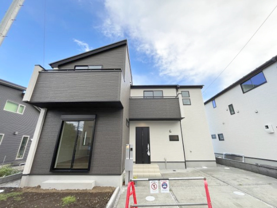 祝　成約済み　八王子市　元八王子町　新築戸建ての外観|～仲介手数料無料☆八王子ひなた不動産～　八王子市元八王子町　新築戸建て