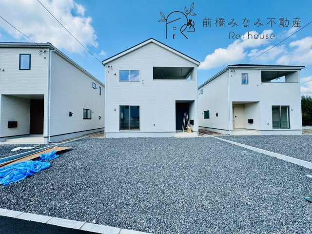 前橋市下細井町第10　４号棟(全５棟)　クレイドルガーデン　新築建売分譲の外観|外観もきれいです