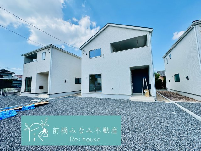 前橋市下細井町第10　４号棟(全５棟)　クレイドルガーデン　新築建売分譲の外観|外はこのようになっています