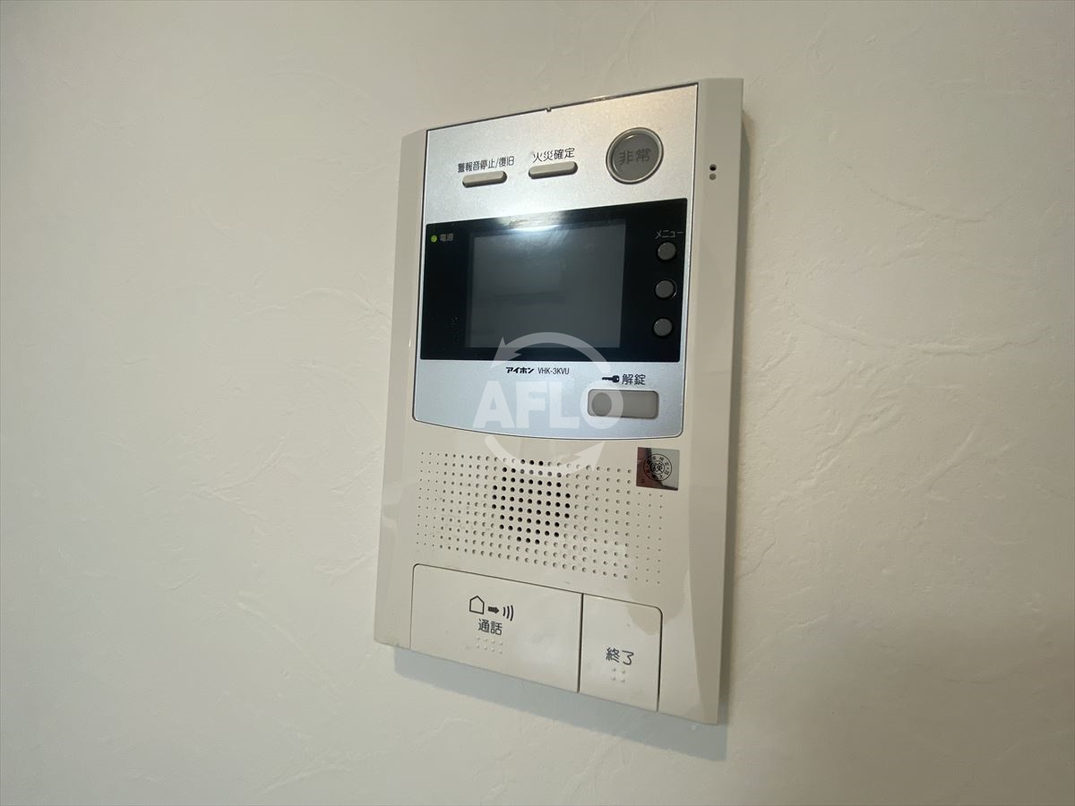 プレジオ本町のセキュリティ|プレジオ本町　TVモニター付きインターホン