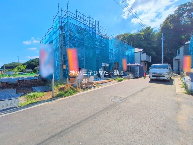 祝：成約済み　八王子市　元八王子町　新築戸建ての前面道路含む現地写真|～仲介手数料無料☆八王子ひなた不動産～　八王子市元八王子町　新築戸建て