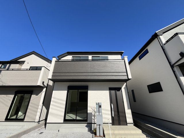 祝　成約済み　八王子市　元八王子町　新築戸建ての外観|～仲介手数料無料☆八王子ひなた不動産～　八王子市元八王子町　新築戸建て