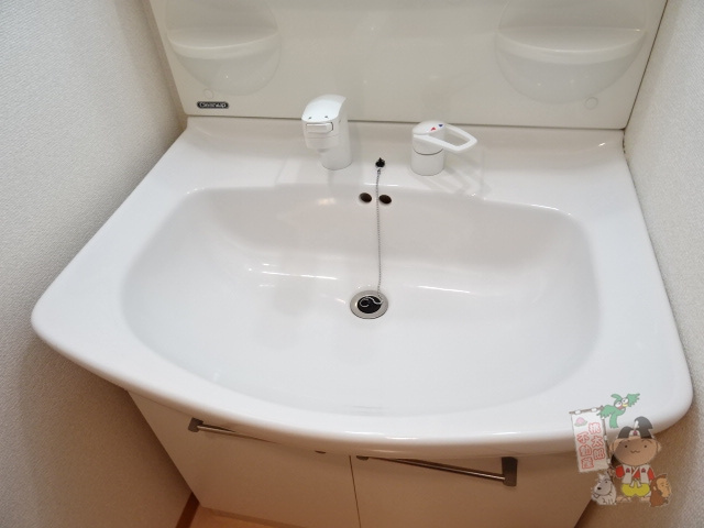 ピュア京橋の洗面所