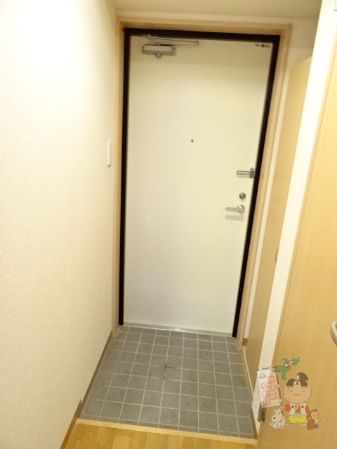 ピュア京橋の玄関