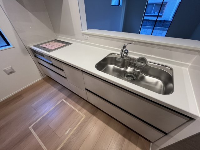 『八王子市新築戸建て』八王子市元八王子町2-839【仲介手数料無料】のキッチン|～仲介手数料無料☆八王子ひなた不動産～　八王子市元八王子町　新築戸建て