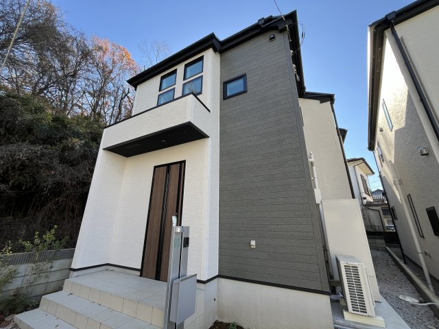 祝　成約済み　八王子市　元八王子町　新築戸建ての外観|～仲介手数料無料☆八王子ひなた不動産～　八王子市元八王子町　新築戸建て