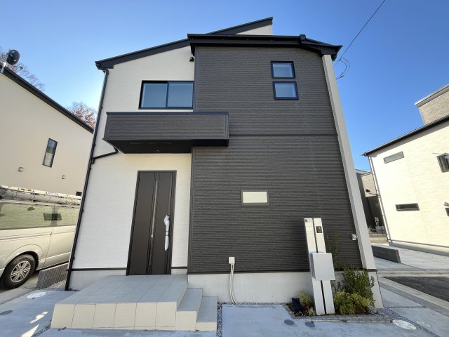 祝　成約済み　八王子市　元八王子町　新築戸建ての外観|～仲介手数料無料☆八王子ひなた不動産～　八王子市元八王子町　新築戸建て