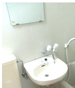 パープルハイムの洗面所