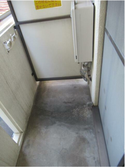 パープルハイムのバルコニー