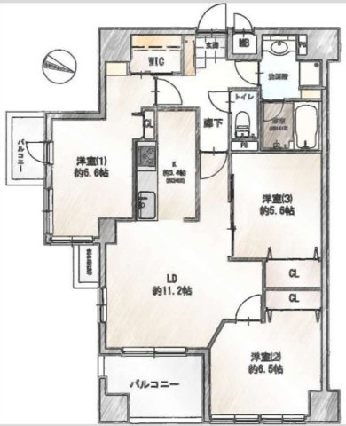 ルシオン大通り公園【仲介手数料無料】ペット可♪