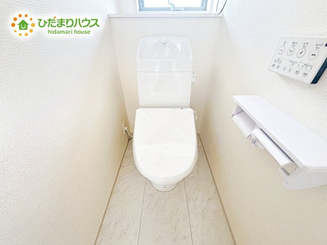 【トイレ】 | 第1笠間市笠間　新築戸建　3号棟 | トイレは1F、2F共に完備！取り合いになることがありませんね(^^)/