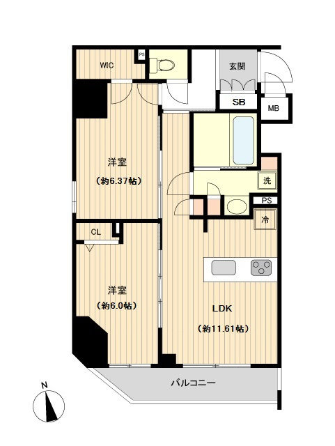 オーキッドレジデンス上野の間取り