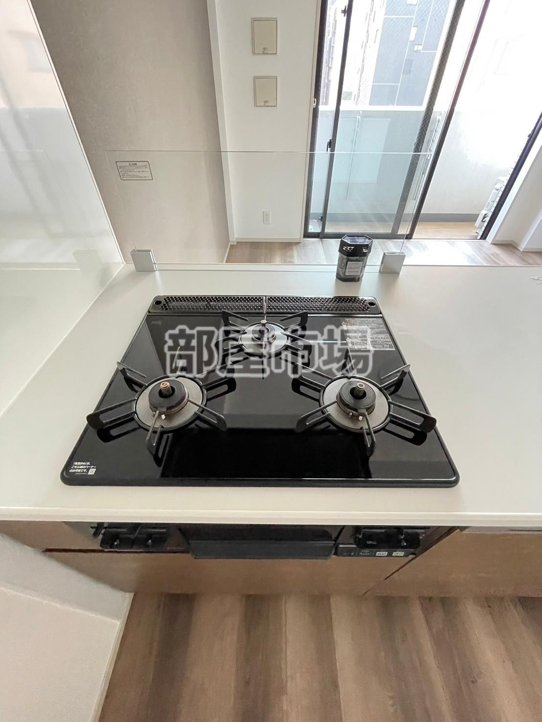 オーキッドレジデンス上野のキッチン|コンロ