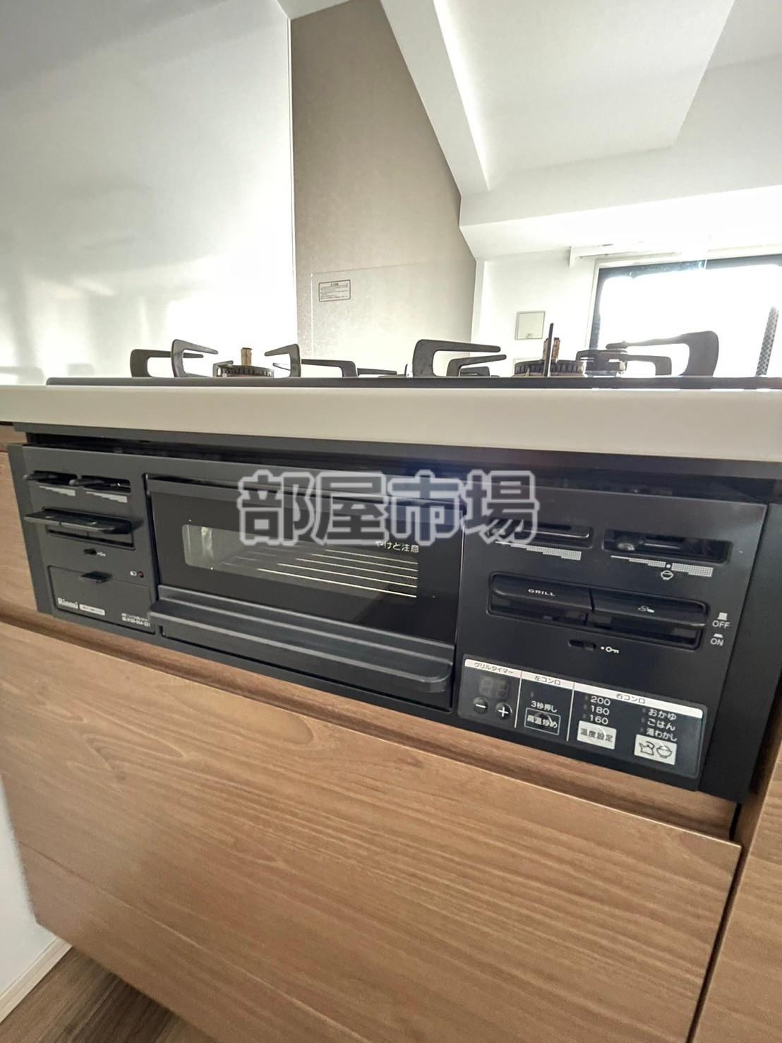 オーキッドレジデンス上野のキッチン|グリル