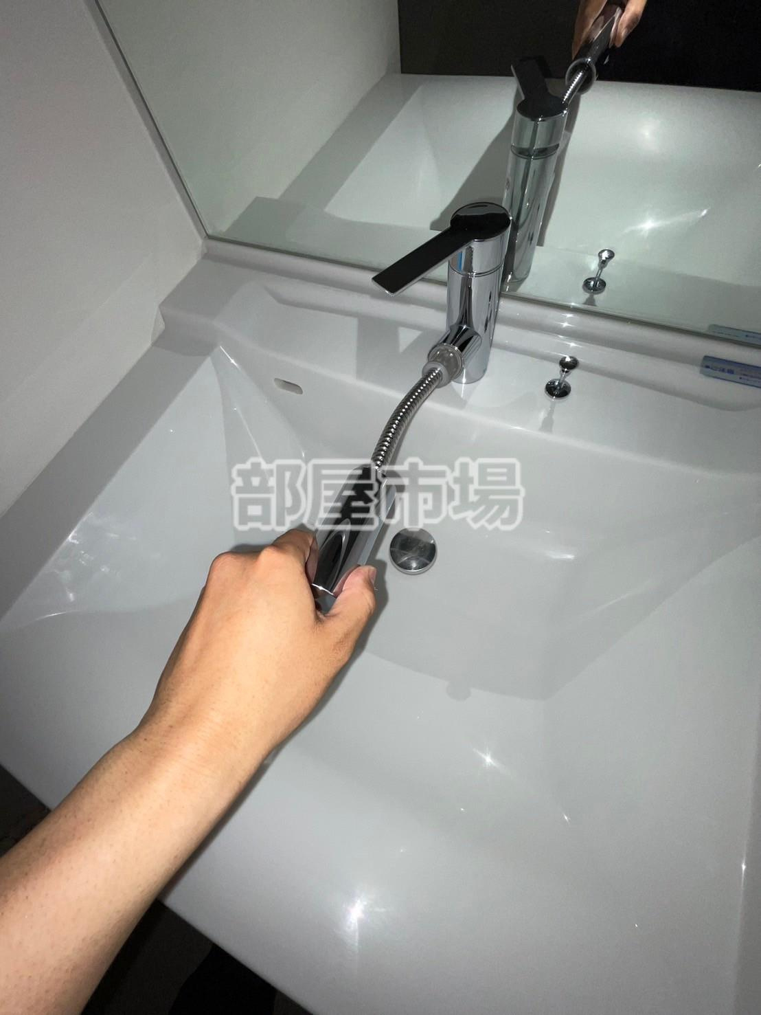 オーキッドレジデンス上野の洗面所|洗髪洗面化粧台