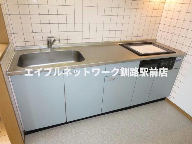 ビラ新釧路のキッチン