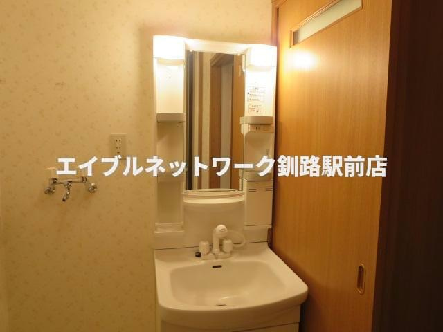 ビラ新釧路の洗面所