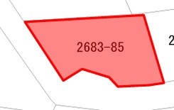桐生市堤町眺めの良い土地30万の土地図