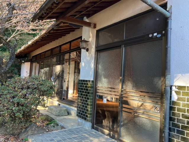 みどり市大間々町塩原平屋の玄関