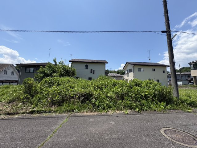 富岡市下黒岩の売地の外観