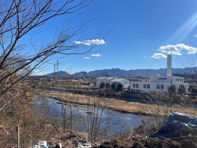 富岡市星田　住宅用地の周辺