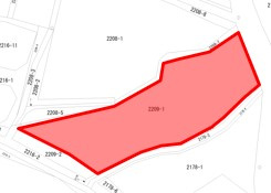 みどり市笠懸町鹿土地の区画図