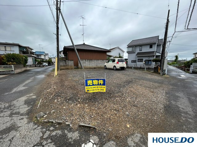 足利市常見町　売土地の外観
