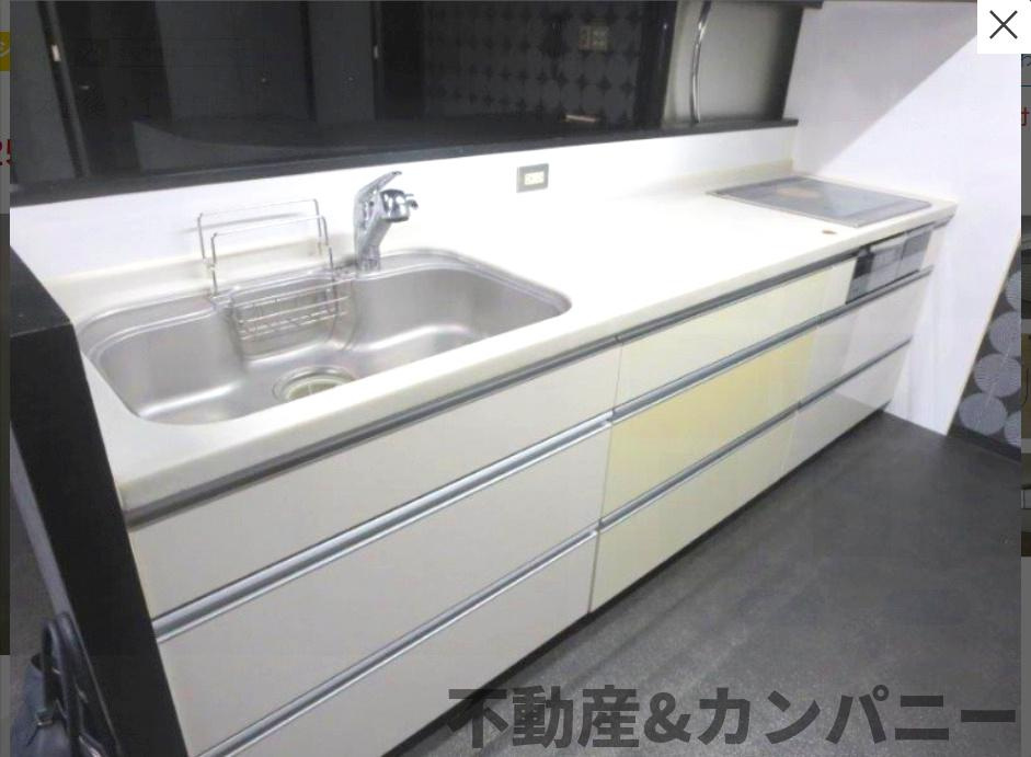 チュリス道後のキッチン|使いやすいキッチンです