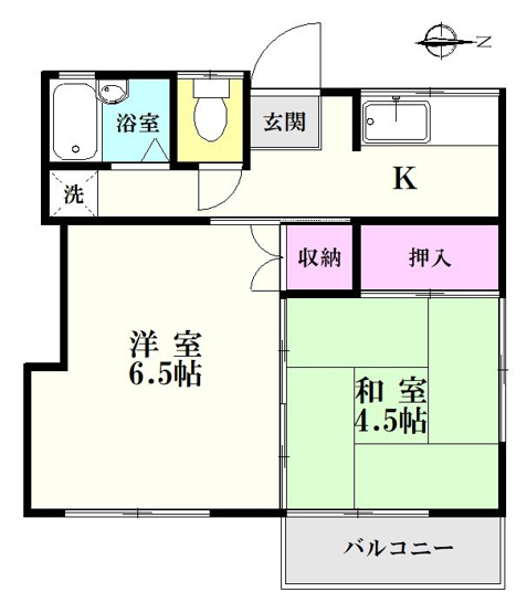 【間取り】 | 上和田荘