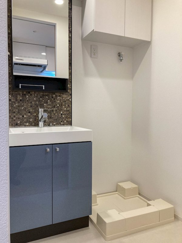 新品家具付きマンション浅草橋4(KaGood東京)の洗面所