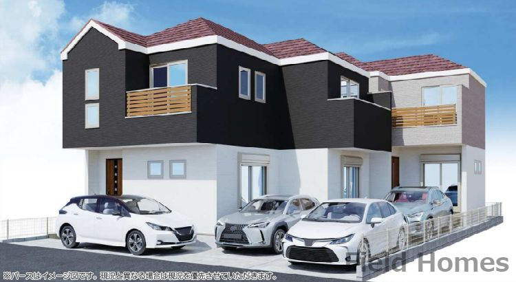 南区南台6丁目新築戸建て　4期1号棟の外観|外観イメージ「南区南台6丁目新築戸建て」