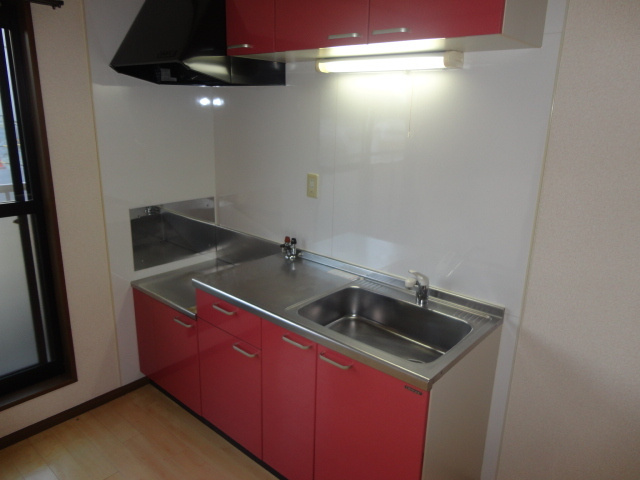 パセオみささぎ　Ａ棟のキッチン