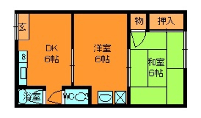 ツカモトハイツの間取り