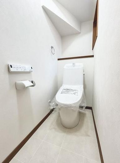 藤沢市亀井野　中古戸建のトイレ|トイレも気になるポイント
